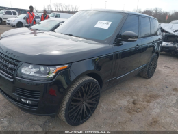 2015 LAND ROVER RANGE ROVER 3.0L V6 SUPERCHARGED HSE